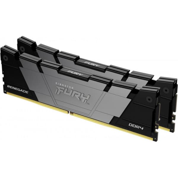 Kingston FURY Renegade DDR4 3600 MHz CL16 16 Gt -muistimodulipakkaus, musta/hopea