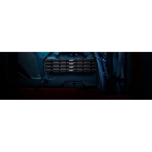 Kingston FURY Renegade DDR4 3600 MHz CL16 32 Gt -muistimodulipakkaus, musta/hopea
