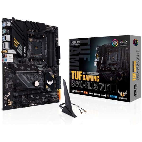 Asus TUF GAMING B550-PLUS WIFI II AM4 ATX moderkort