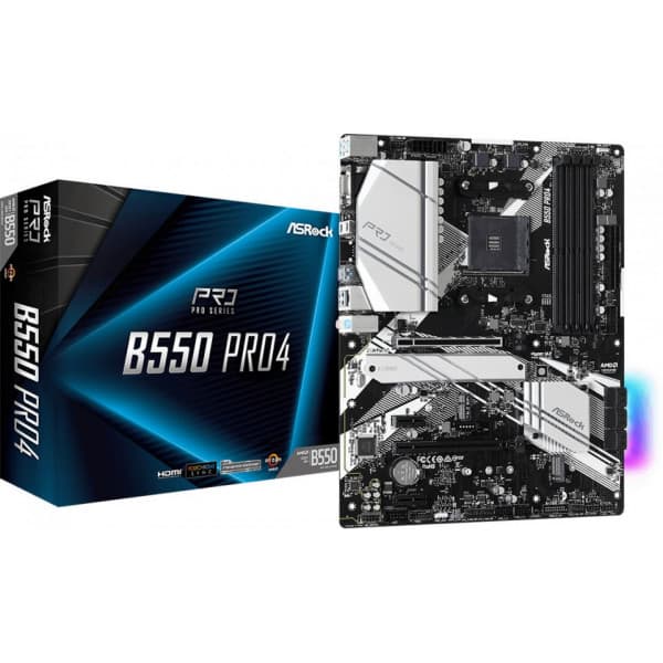 ASRock B550 Pro4 AM4 ATX moderkort