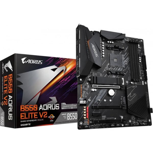 Gigabyte B550 AORUS ELITE V2 AM4 ATX -emolevy