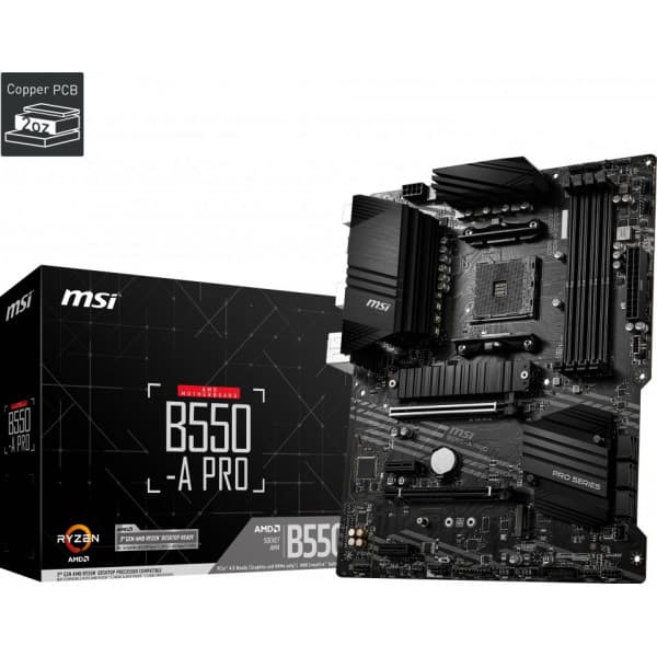 MSI B550-A PRO AM4 ATX bundkort
