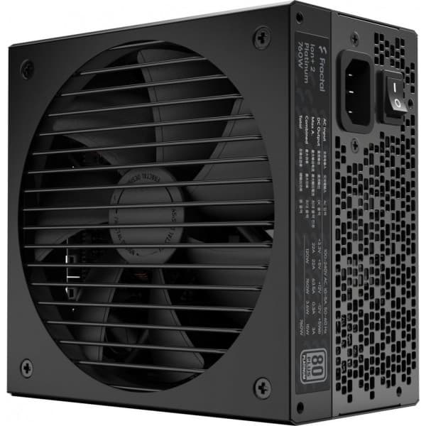 Fractal Design Ion+ 2 80 PLUS Platinum - ATX-strømforsyning, 760 W