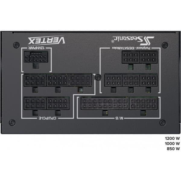 Seasonic VERTEX PX-850 -ATX-strømforsyning, 850 W
