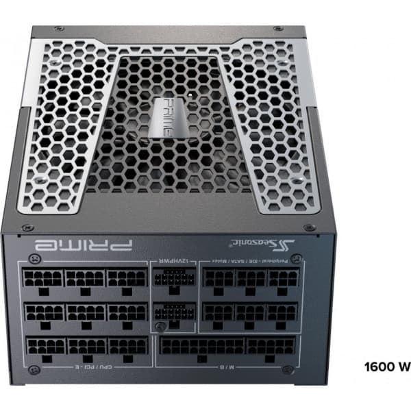 Seasonic Prime TX-1600 ATX 3.0-strømforsyning, 1600 W