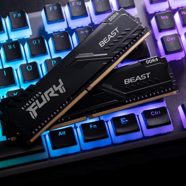 Kingston FURY Beast DDR4 3200 MHz CL16 16 Gt -hukommelsesmodulpakke