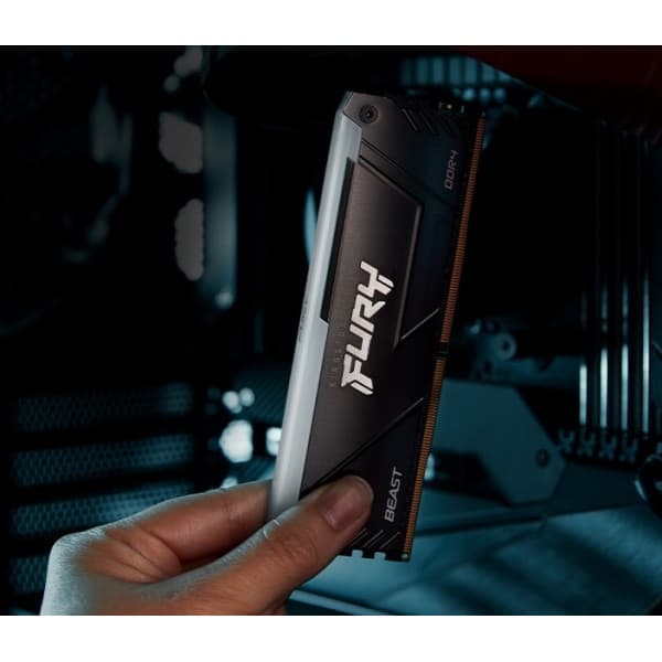 Kingston FURY Beast RGB DDR4 3200 MHz CL16 64 Gt -hukommelsesmodulpakke