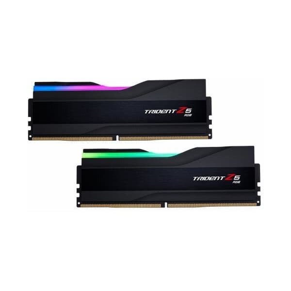 G.Skill Trident Z5 RGB 32 Gt DDR5 6000 MHz CL30 Intel XMP-hukommelsesmodulpakke, sort
