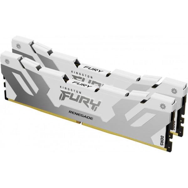 Kingston FURY Renegade DDR5 7200 MHz CL38 32 Gt -muistimodulipakkaus, valkoinen