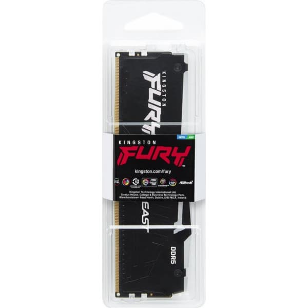 Kingston FURY Beast DDR5 RGB 6000 MHz CL36 16 Gt-minnesmodul