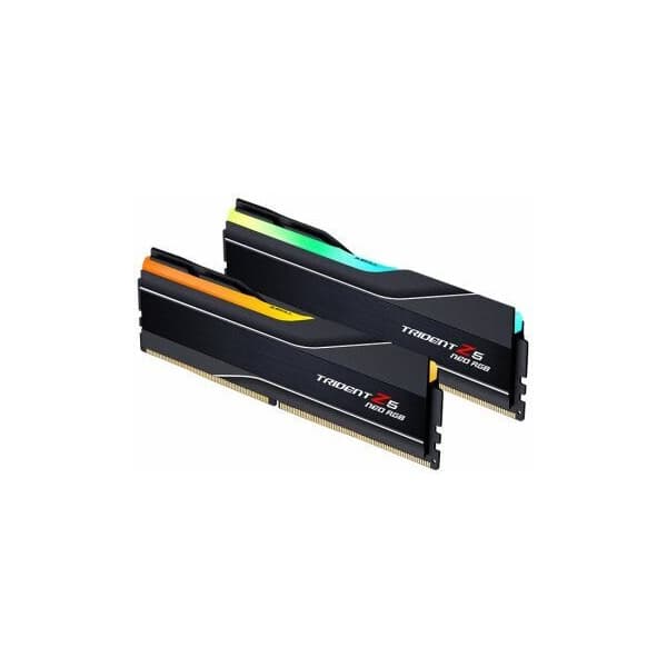 G.Skill Trident Z5 Neo RGB 32 Gt DDR5 6000 MHz CL30 AMD EXPO-hukommelsesmodulpakke, sort