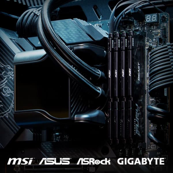 Kingston FURY Beast DDR5 5600 MHz CL40 32 Gt -muistimodulipaketti