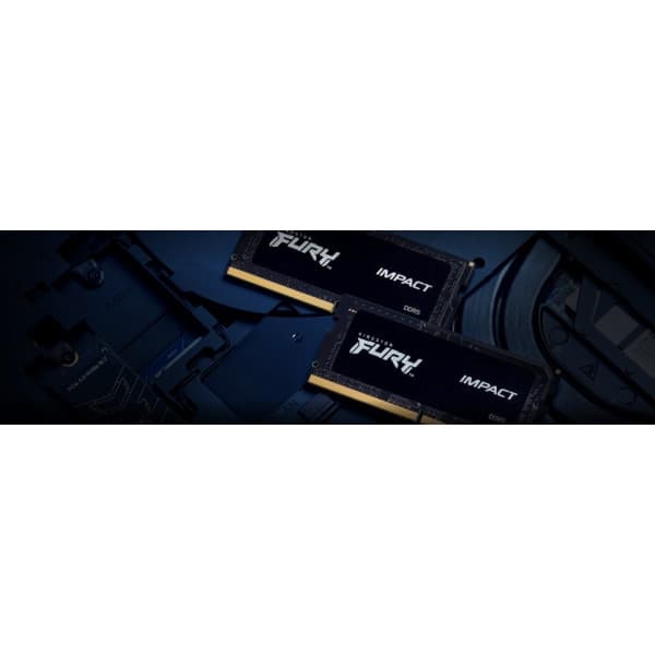 Kingston FURY Impact DDR5 5600 MHz CL40 SO-DIMM 32 Gt -minnesmodulpaket