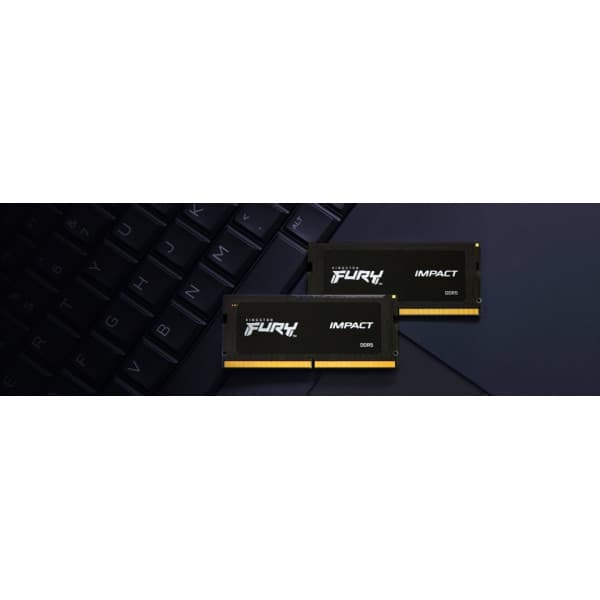 Kingston FURY Impact DDR5 5600 MHz CL40 SO-DIMM 32 Gt -minnesmodulpaket