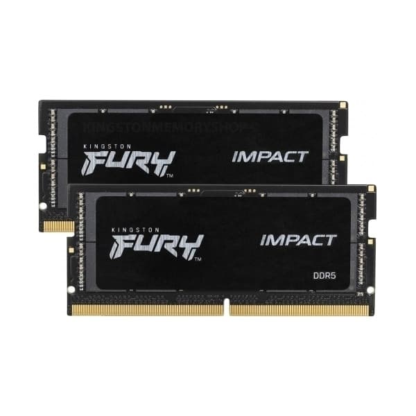 Kingston FURY Impact DDR5 5600 MHz CL40 SO-DIMM 32 Gt -minnesmodulpaket