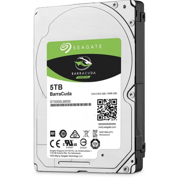 Seagate BarraCuda 5 Tt SATAIII 128 Mt 2,5" -harddisk