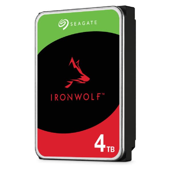 Seagate IRONWOLF 4 Tt SATAIII 256 Mt 3,5" -harddisk