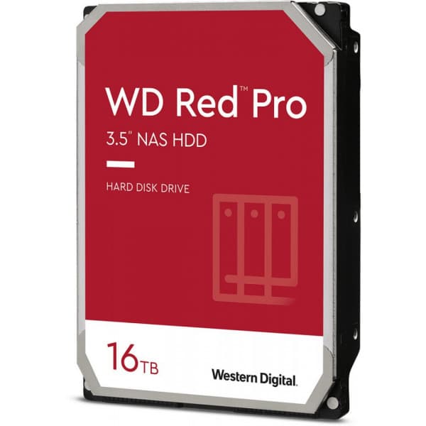 WD Red Pro 16 Tt SATA-III 512 Mt 3,5" kiintolevy