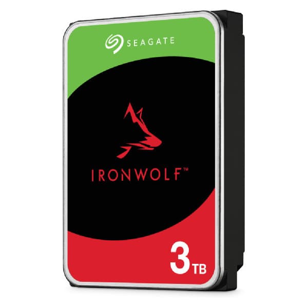 Seagate IRONWOLF 3 Tt SATAIII 256 Mt 3,5"-harddisk