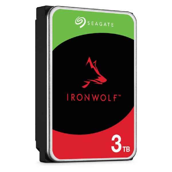 Seagate IRONWOLF 3 Tt SATAIII 256 Mt 3,5"-harddisk
