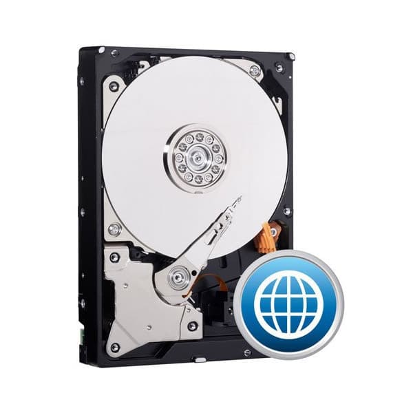 WD Blue 1 TB SATA3 7200RPM 64 MB 3,5" hårddisk
