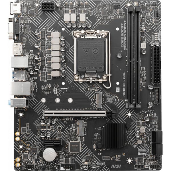 MSI PRO H610M-G DDR4 LGA1700 microATX moderkort