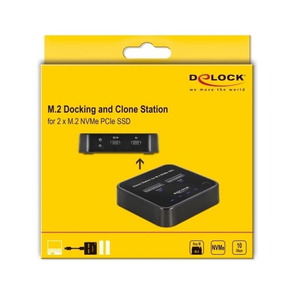 DeLOCK M.2 Dockingstation - harddiskdockingstation