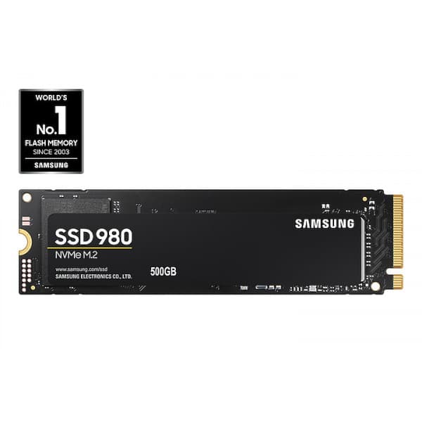 Samsung 980 SSD 500 Gt M.2 SSD-kovalevy