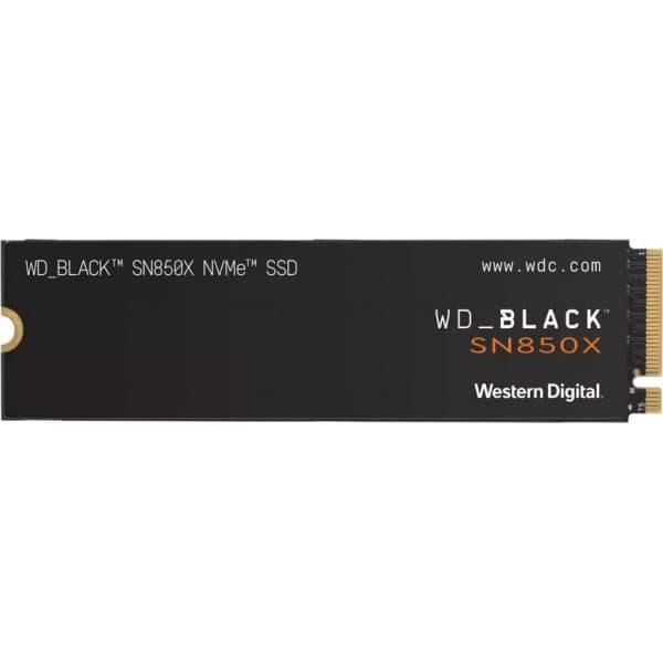 WD Black SN850X 1 Tt M.2 NVMe SSD-drev