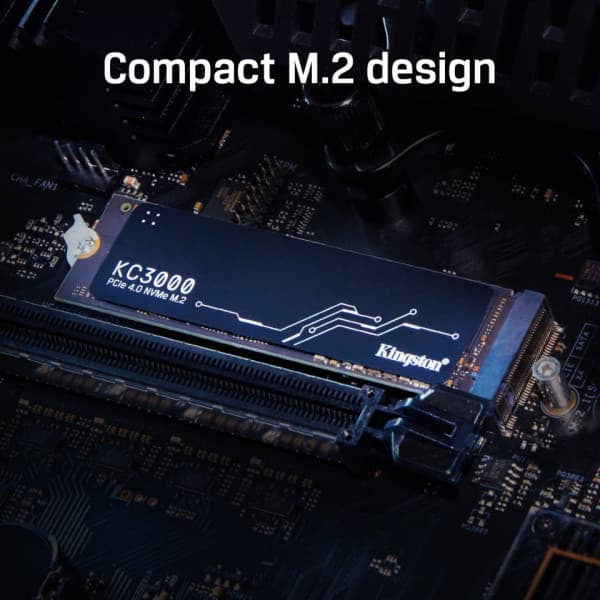 Kingston KC3000 1024 Gt M.2 SSD-harddisk