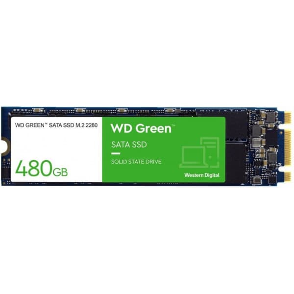 WD Green 480 Gt M.2 2280 SATA-SSD-enhet