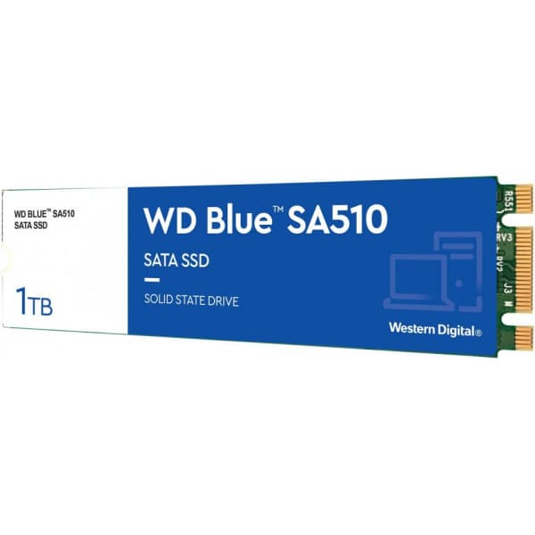 WD Blue SA510 1 Tt M.2 SATA -SSD-kovalevy