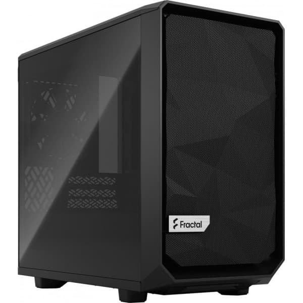 Fractal Design Meshify 2 Nano Mini-ITX-kabinet, sort Sort