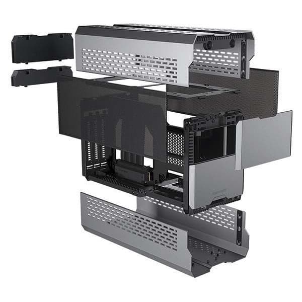Phanteks Evolv Shift XT Mini-ITX kabinet, sølv