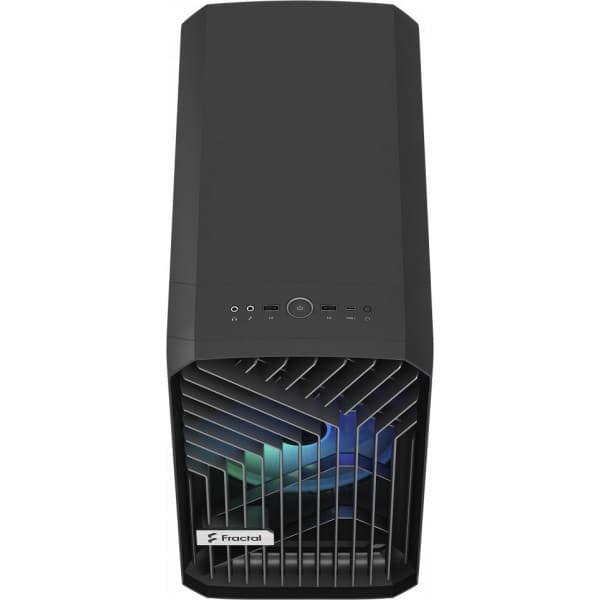 Fractal Design Torrent Nano RGB TG Light Tint Mini-ITX-kabinet, sort