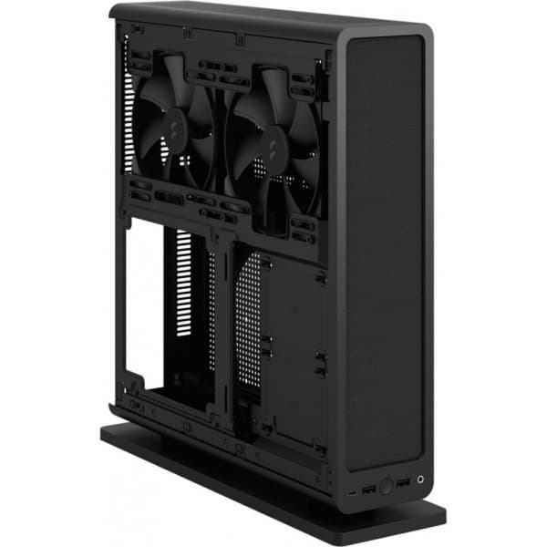 Fractal Design Ridge Mini-ITX-kabinet, sort