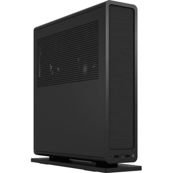 Fractal Design Ridge Mini-ITX-kabinet, sort Sort