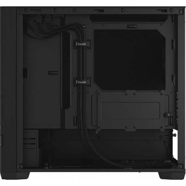 Fractal Design Pop Mini Silent Black Mini-ITX-chassi, svart
