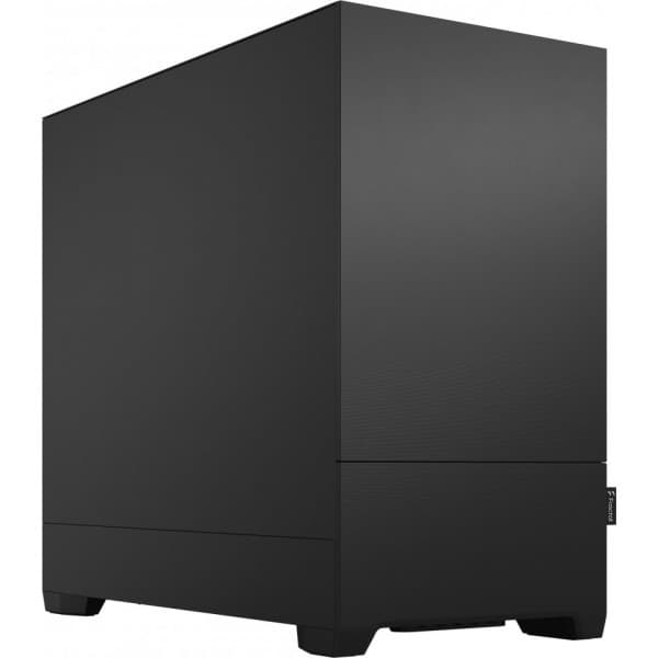 Fractal Design Pop Mini Silent Black Mini-ITX-chassi, svart Svart