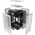 Miniatyrbild 7 av 7: Hyte Revolt 3 Vit Mini-ITX-chassi, vit