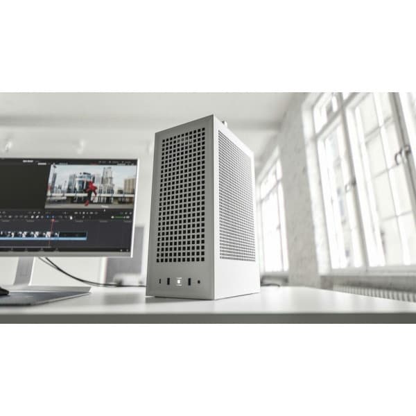 Hyte Revolt 3 Vit Mini-ITX-chassi, vit