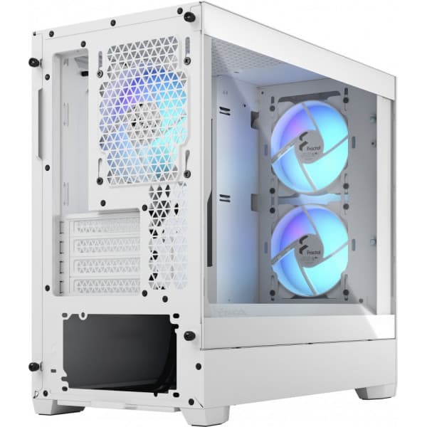 Fractal Design Pop Mini Air RGB White TG Mini-ITX-kabinet med vindue, hvid