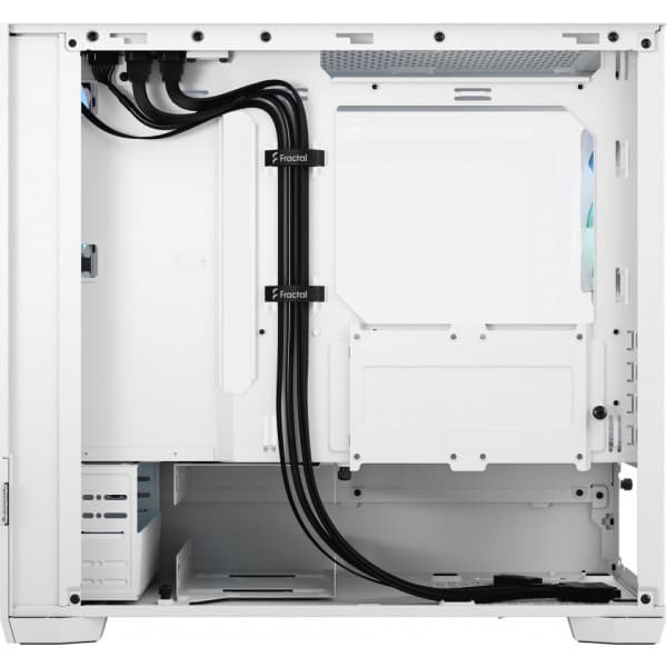 Fractal Design Pop Mini Air RGB White TG Mini-ITX-kabinet med vindue, hvid