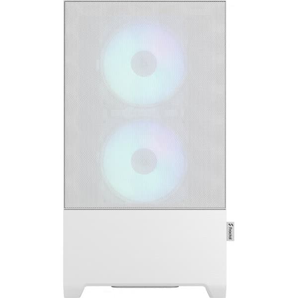 Fractal Design Pop Mini Air RGB White TG Mini-ITX-kabinet med vindue, hvid
