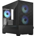 Miniatyrbillede 1 af 11: Fractal Design Pop Mini Air RGB Sort TG Mini-ITX-kabinet med vindue, sort