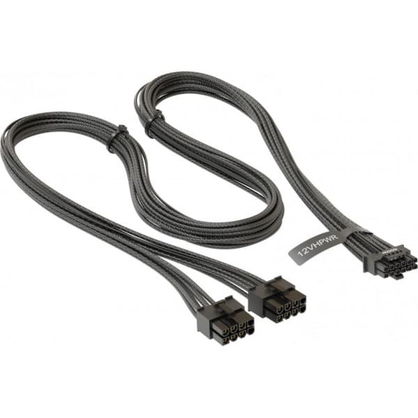 Seasonic 12VHPWR-kabel, sort