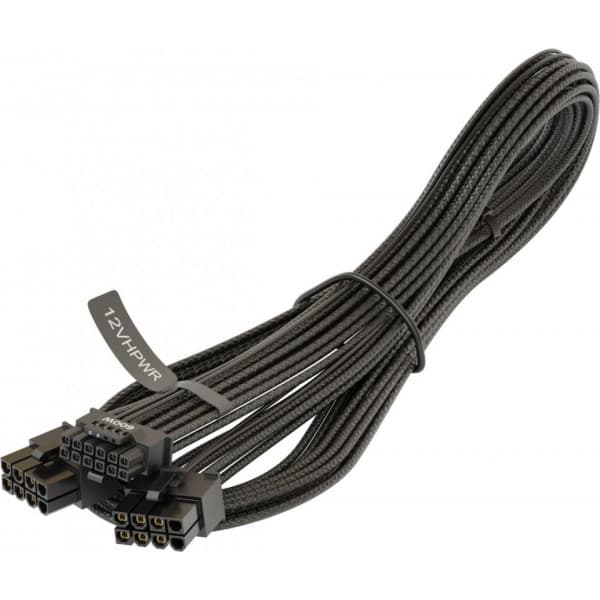 Seasonic 12VHPWR-kabel, sort