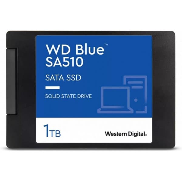 WD Blue SA510 1 Tt SATA III SSD 2,5" -SSD-hårddisk