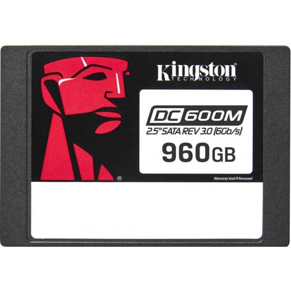 Kingston DC600M 960 Gt SATA III 2,5" -SSD-enhet