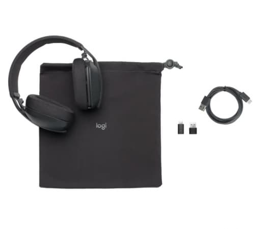 Zone Vibe Wireless Business Headphones, Graphite